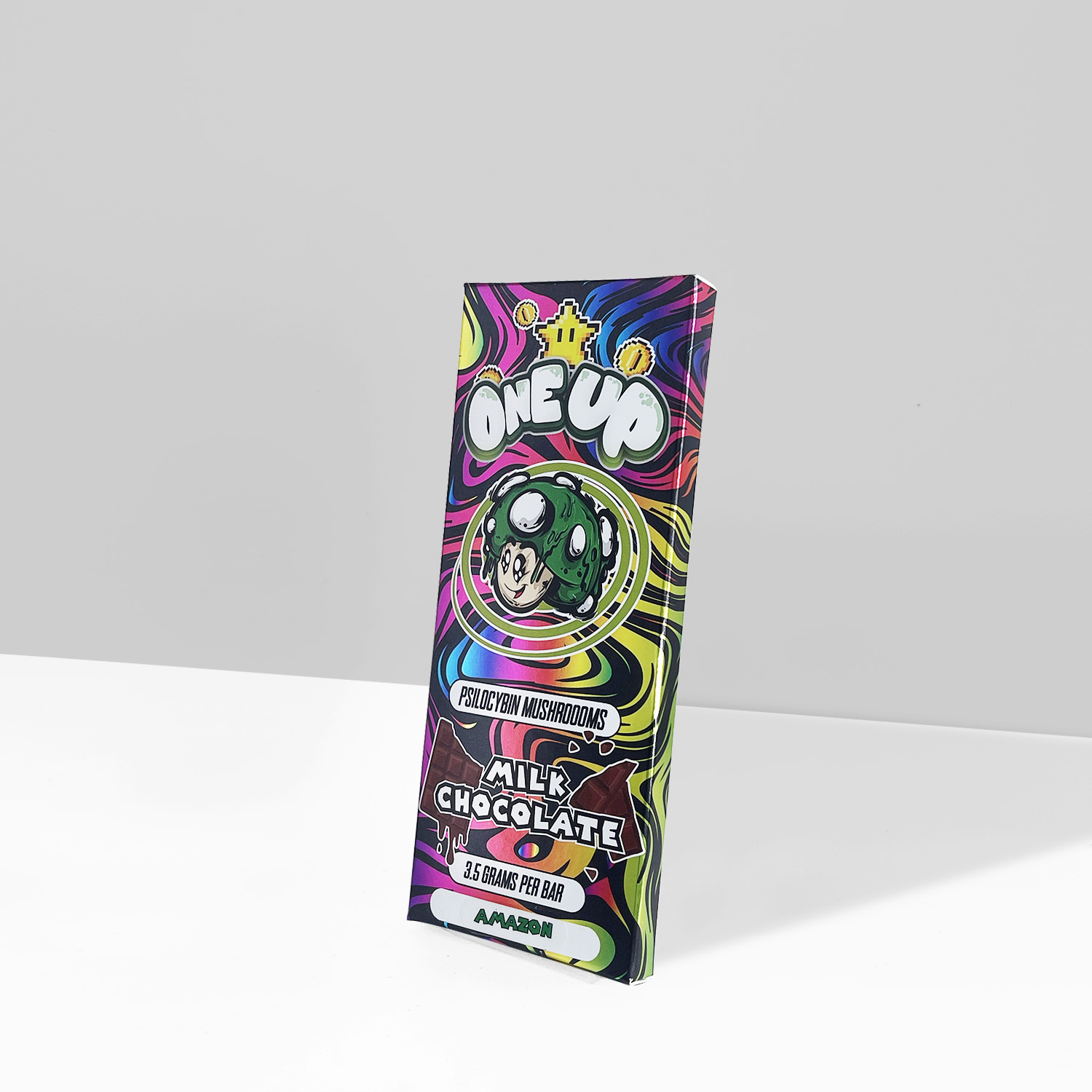 One Up Psilocybin Mushroom Chocolate Bar 3.5g - Image 2