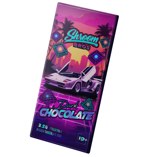 Magic Mushroom Vegan Dark Chocolate Bar