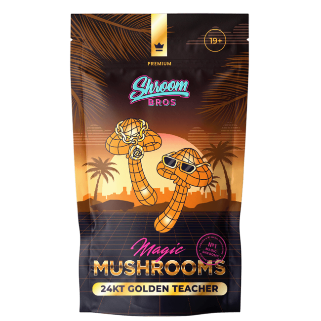 24kt Golden Teacher Magic Mushrooms