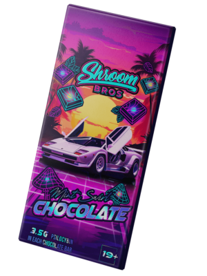 MINT SWIRL MAGIC MUSHROOM CHOCOLATE BARS (3.5GS EACH)