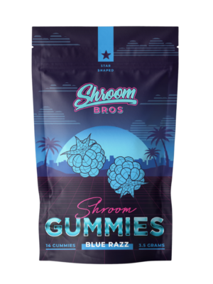 Shroom Gummies Blue Raz