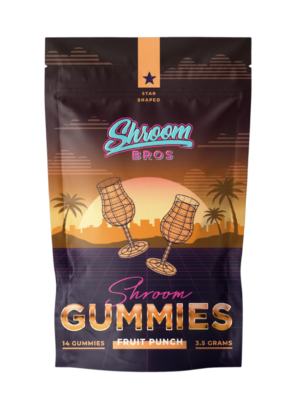 Shroom Gummies Fruit Punch Flavor