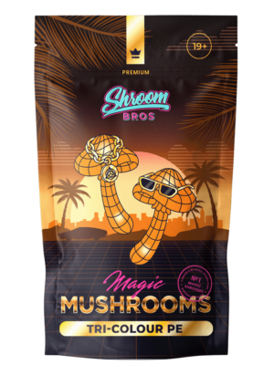 Tri-Colour PE magic mushrooms