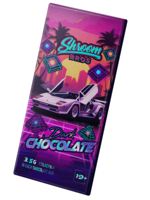 Magic Mushroom Chocolate Bar (Vegan Dark)